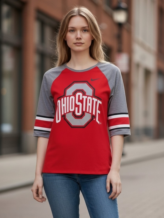Nike Tops - Nike Women's Size Small Ohio State Buckeyes Team Gear Shirt